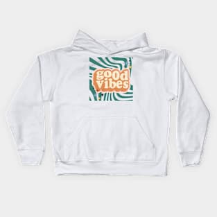 Good Vibes Retro Kids Hoodie